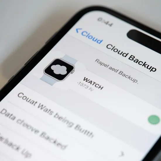 how to back up apple watch IMG02