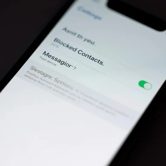 message blocking is active IMG02