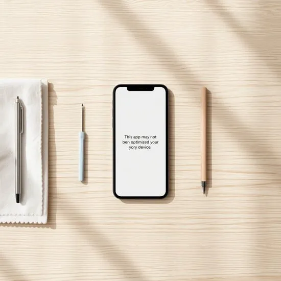 That Annoying “This App May Not Be Optimized” Message? Let’s Fix It.