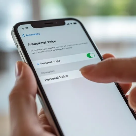 set up personal voice iphone IMG02