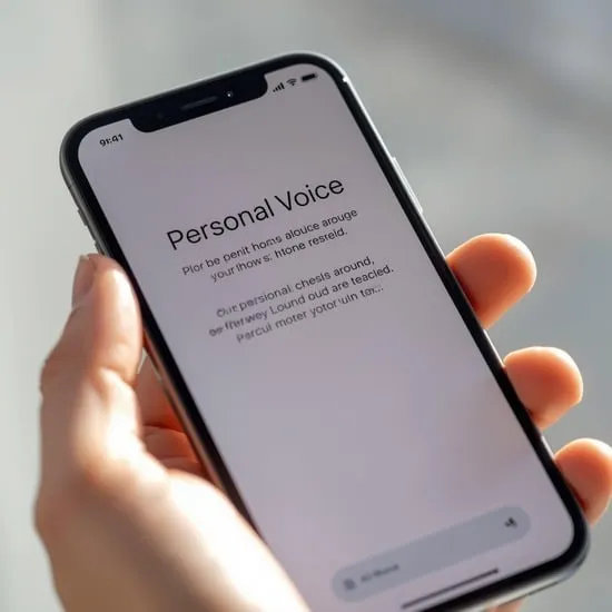 set up personal voice iphone IMG04