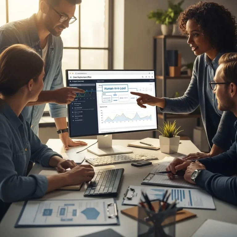 A split-screen digital illustration showing two contrasting automation approaches