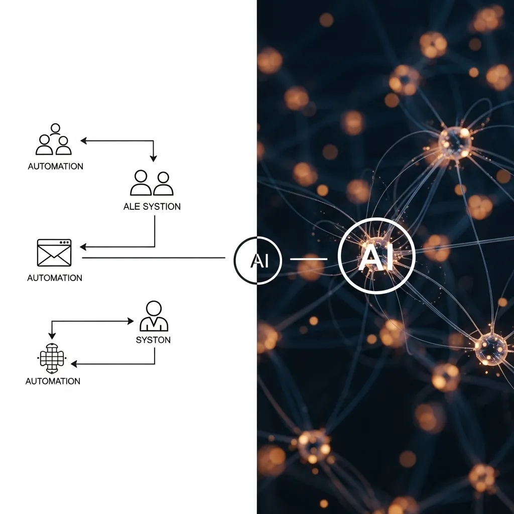 A close-up photorealistic shot of a smartphone screen showing a custom Siri Shortcuts or Tasker interface