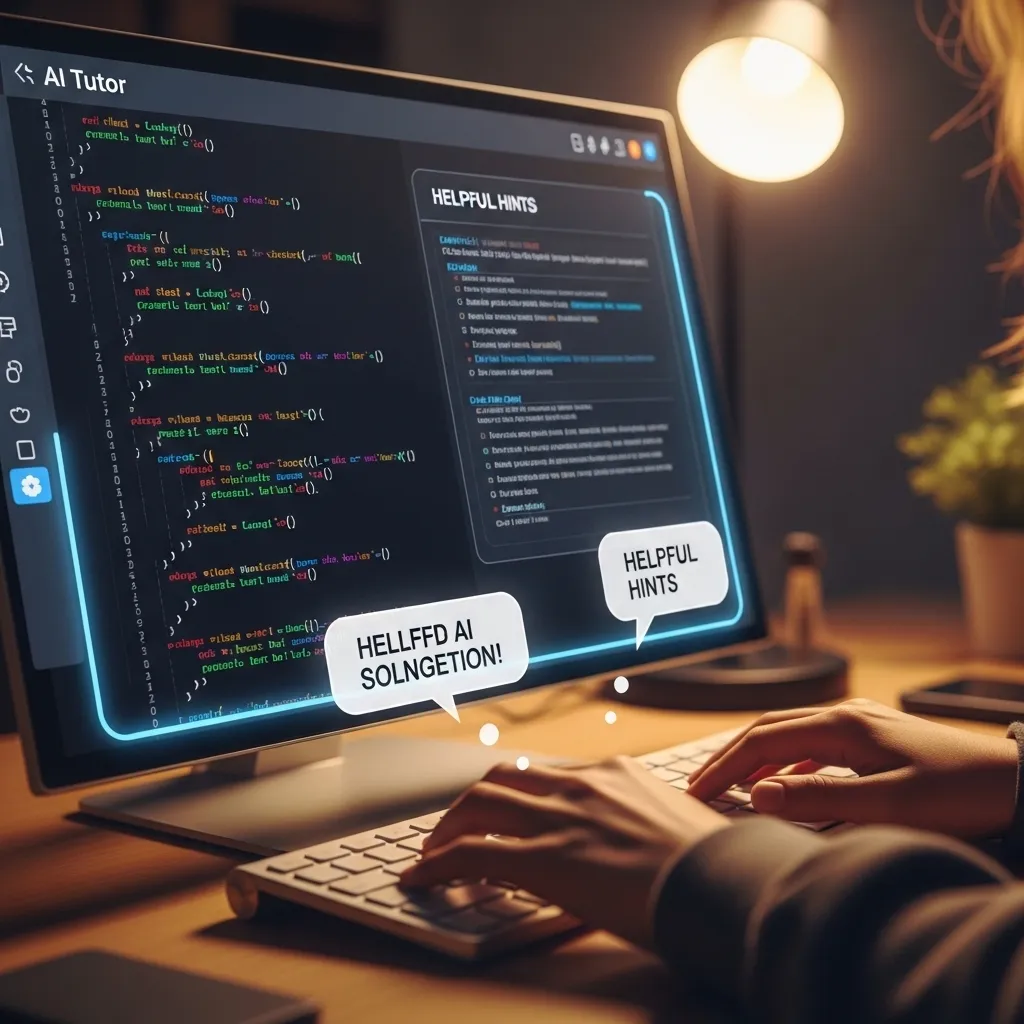 A detailed close-up of a programmer's hands debugging code without AI assistance