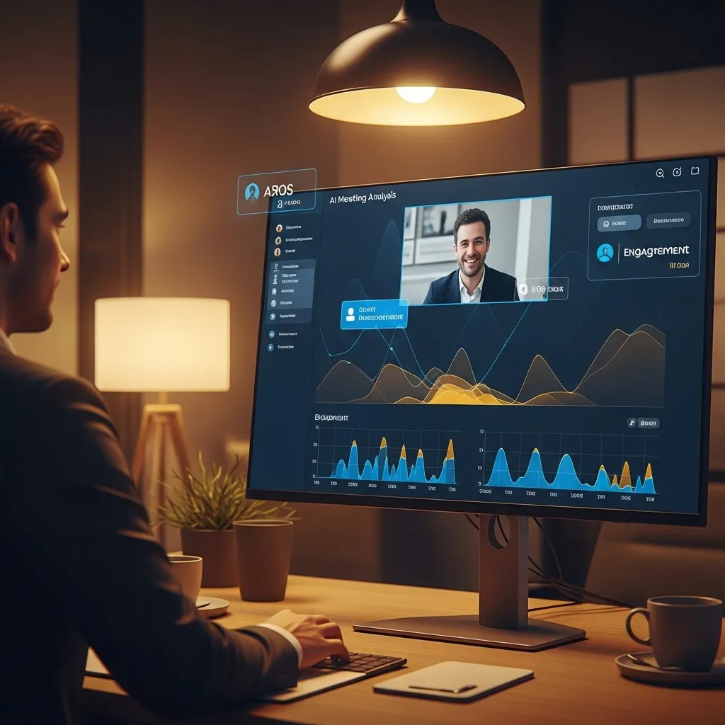 A photorealistic illustration of a real-time translation interface displaying seamless language conversion