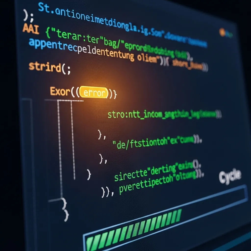 A photorealistic scene of an AI customer service interface managing multiple tasks simultaneously
