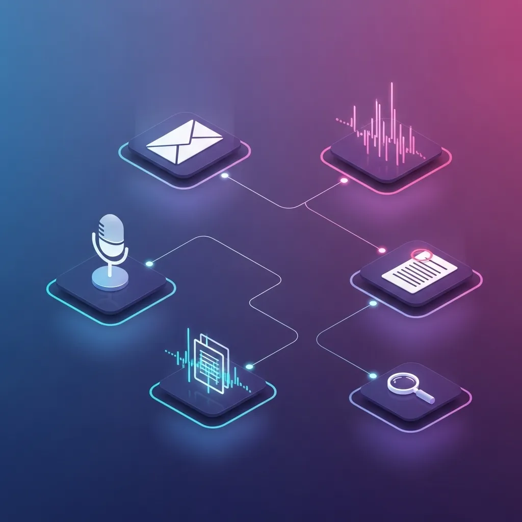 A photorealistic close-up of a human hand and a robotic hand reaching toward each other over a table, but not touching, separ