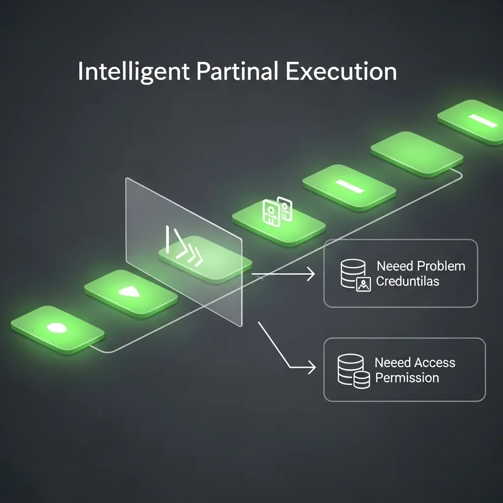 A conceptual illustration showing an AI recruitment system developing unintended bias