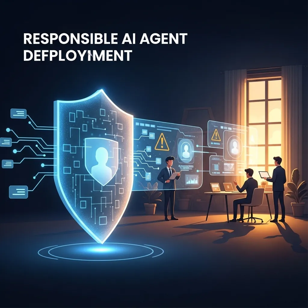 A thought-provoking conceptual illustration about AI ethics and sustainability