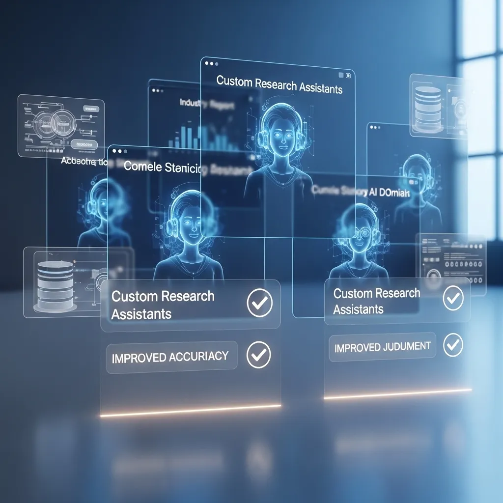 A futuristic vision of AI research evolution