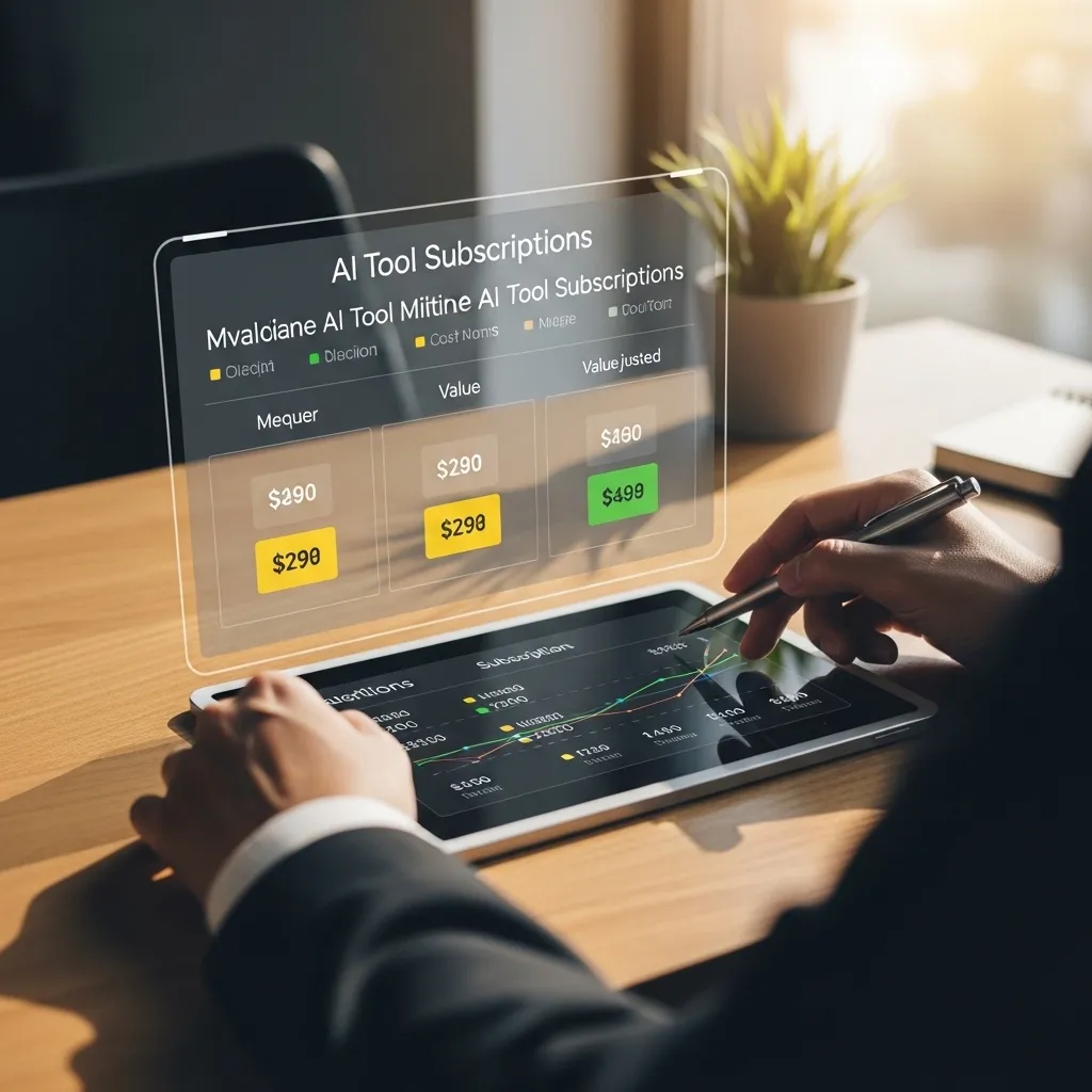 A dramatic photorealistic illustration showing the ethical considerations of advanced AI tools