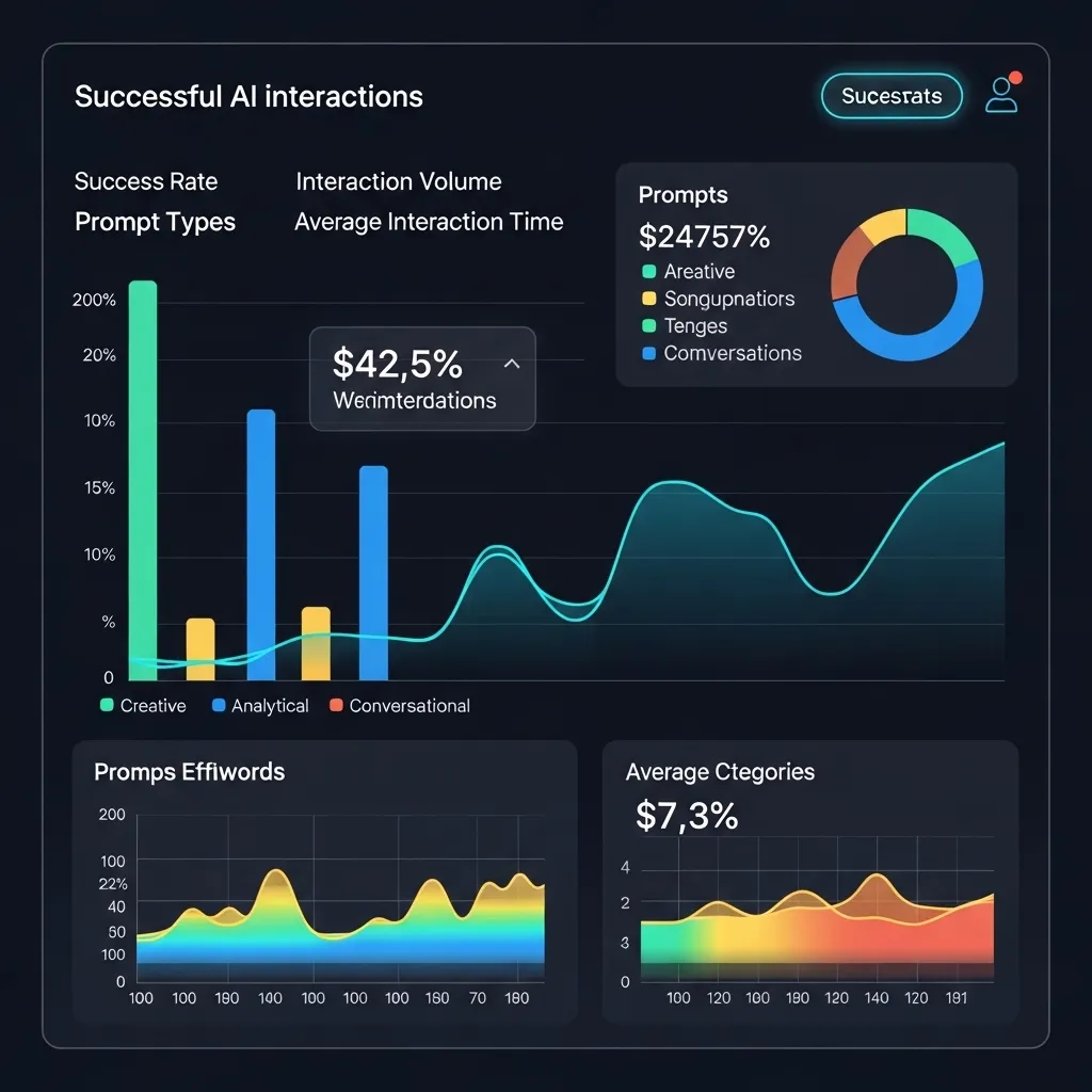 A collaborative workspace showing human hands and AI interface elements working together on a creative project