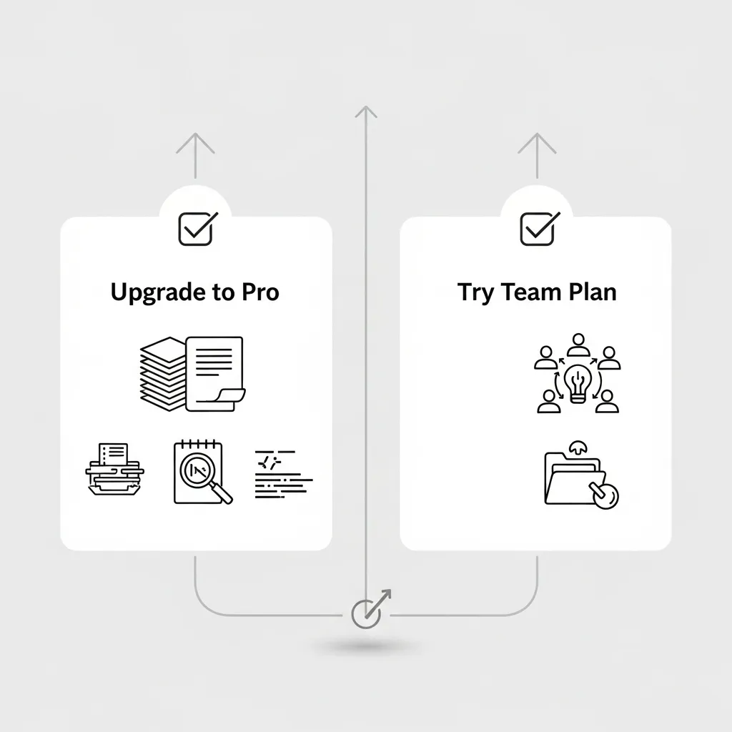 A clean, modern infographic style illustration showing decision pathways with checkboxes and flow arrows